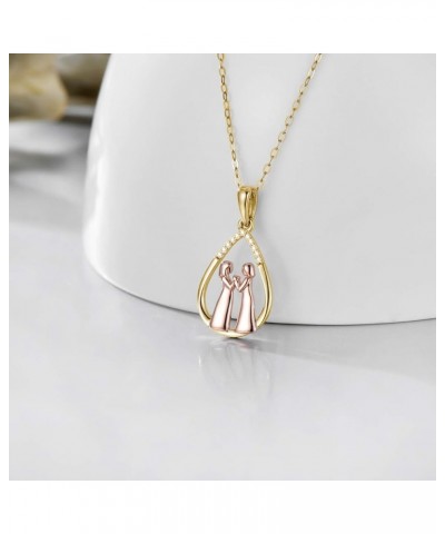 10k 14k 18k Gold Real Gold Pendant Necklace Jewelry for Women style 24-10k $94.50 Necklaces