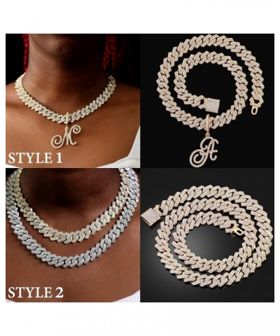 Adult Women's Gold and Silver Zinc Chain Necklace with Cursive Links Gold U $10.12 Necklaces