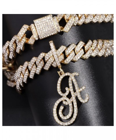 Adult Women's Gold and Silver Zinc Chain Necklace with Cursive Links Gold U $10.12 Necklaces