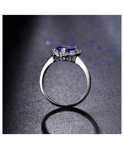 14K White Gold AAA Natural Tanzanite Diamond Ring Engagement Wedding Band for Women Promotion tanzanite 3 $200.07 Bracelets